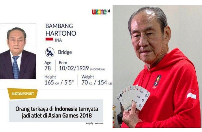 Chân dung người giàu nhất Indonesia vừa giành Huy chương đồng Asiad 18