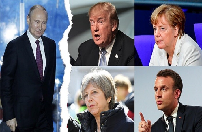 Đức sẽ bắt tay cùng Mỹ, Anh, Pháp 'giáng đòn sấm sét' lên Syria?