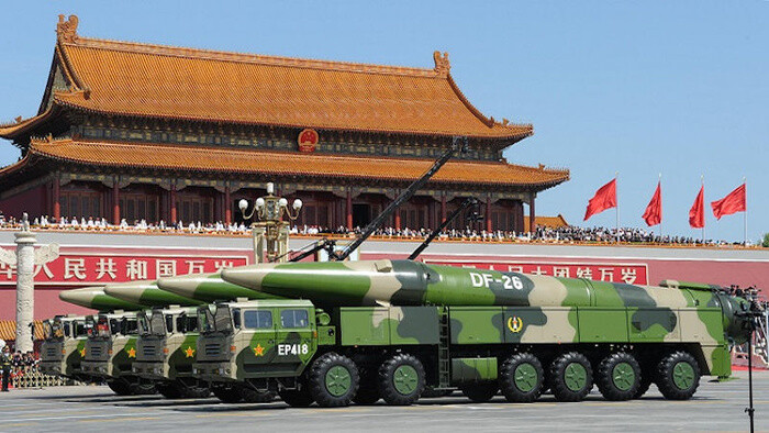 Trung Quốc triển khai tên lửa DF-26, ‘khắc tinh’ của tàu sân bay Mỹ