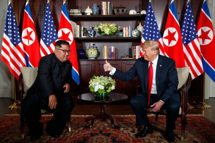 Ông Trump và ông Kim Jong-un có thể họp báo chung sau thượng đỉnh ở Hà Nội