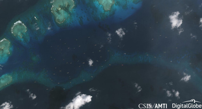 Trung Quốc đưa 200 tàu áp sát đảo Thị Tứ, Philippines trao công hàm phản đối