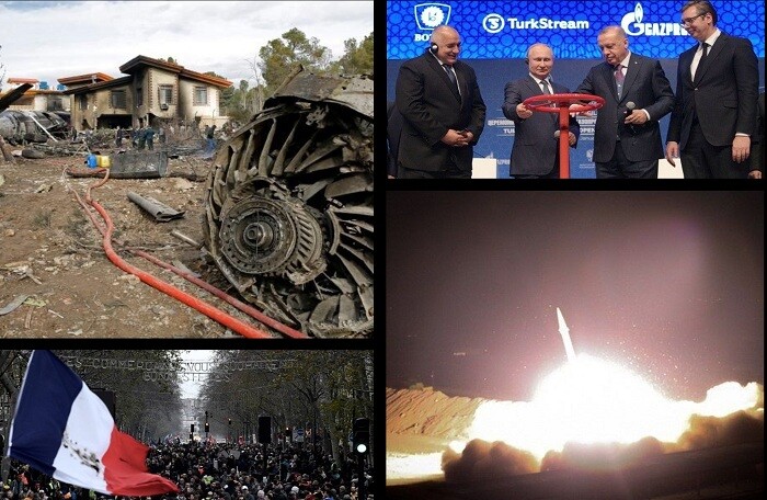 Thế giới tuần qua: Iran ‘bắn nhầm’ máy bay Ukraine, Nga khánh thành đường ống ‘Dòng chảy Thổ Nhĩ Kỳ’