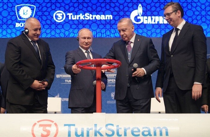 Nga, Thổ Nhĩ Kỳ khánh thành đường ống dẫn khí dài gần 1000 km qua Biển Đen