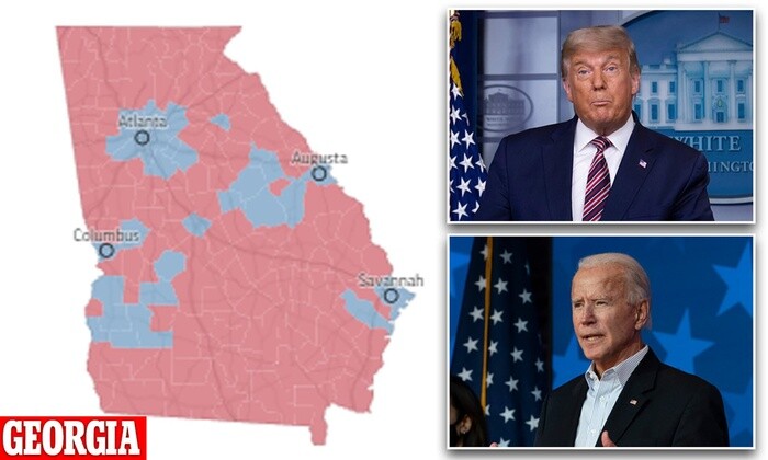 Bầu cử Mỹ: Ông Biden lội ngược dòng tại bang chiến trường Georgia