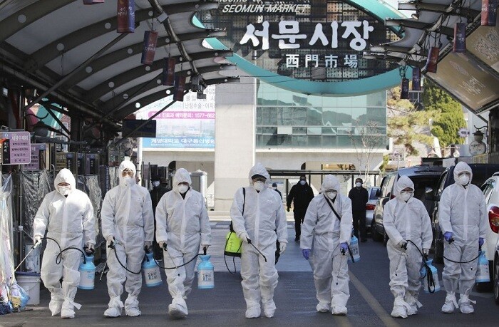 Dịch Covid-19: 833 người Hàn Quốc nhiễm virus, thêm 3 quốc gia phát hiện dịch