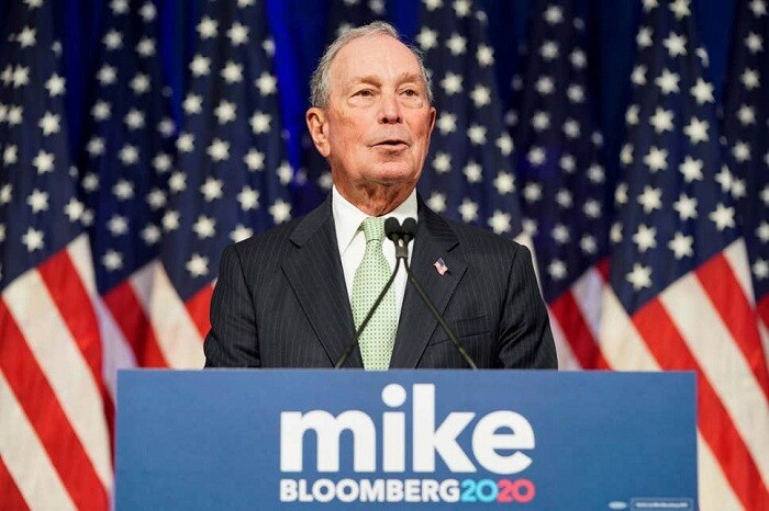 Bầu cử Mỹ 2020: Chi nửa tỷ USD vẫn nhận ‘trái đắng’, tỷ phú Bloomberg rút khỏi cuộc đua