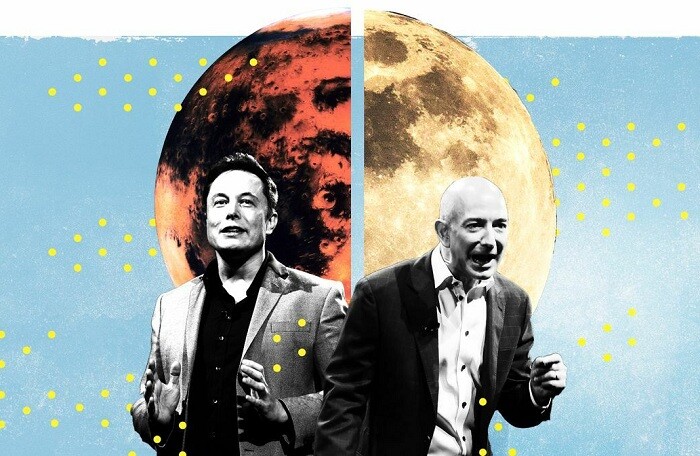 Tài sản Elon Musk cán mốc 100 tỷ USD, Jeff Bezos lập kỷ lục 'vô tiền khoáng hậu'