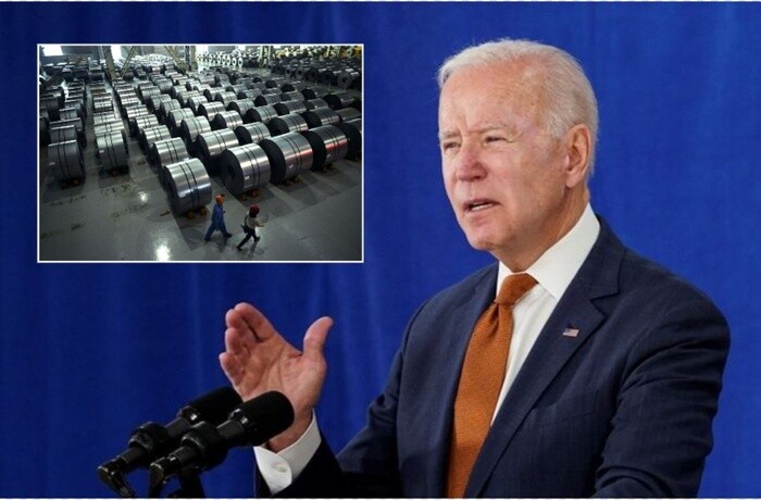 Ông Biden: Thỏa thuận của Mỹ với EU giúp hạn chế ‘thép bẩn’ Trung Quốc tiếp cận thị trường