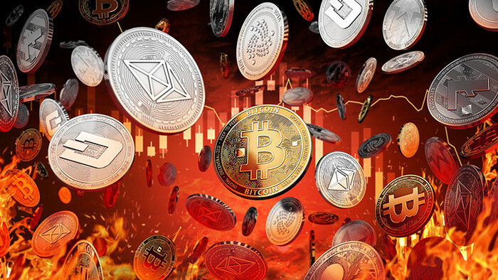 Bitcoin lao dốc 16%, thị trường tiền điện tử chìm trong ‘bão lửa’