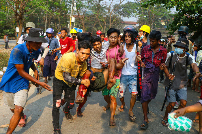 Biểu tình Myanmar: 149 người tử vong, hàng trăm người vượt biên sang Ấn Độ