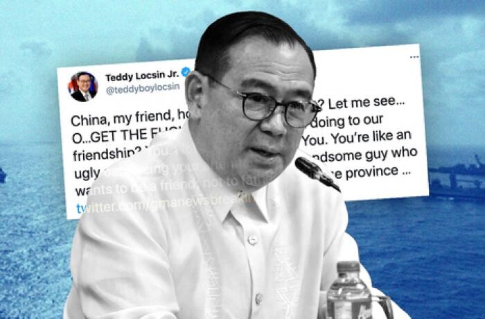 Vừa nói Trung Quốc ‘cuốn xéo đi’, ngoại trưởng Philippines đã lên tiếng xin lỗi