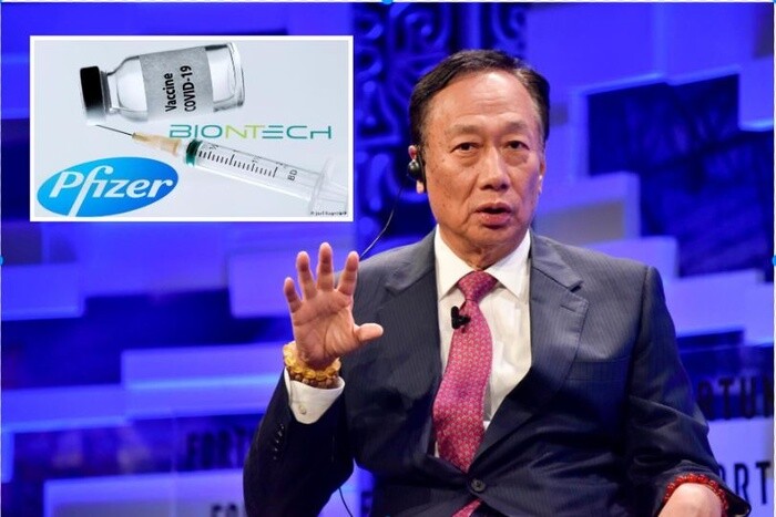 Nhà sáng lập Foxconn chi tiền túi mua 5 triệu liều vaccine Covid-19 cho Đài Loan