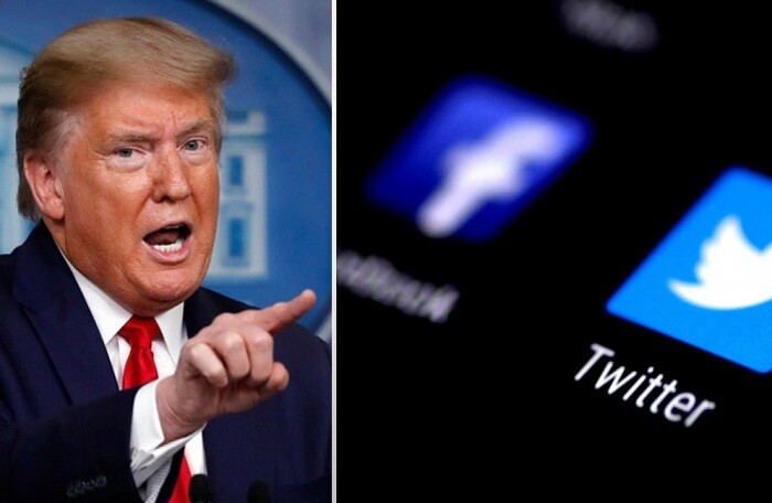 Bị ‘cấm cửa’, ông Trump kêu gọi các nước tẩy chay Twitter và Facebook