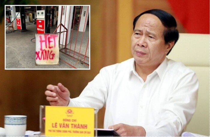 Phó Thủ tướng Lê Văn Thành: ‘Để cửa hàng xăng dầu đóng cửa là trách nhiệm của Bộ Công Thương’