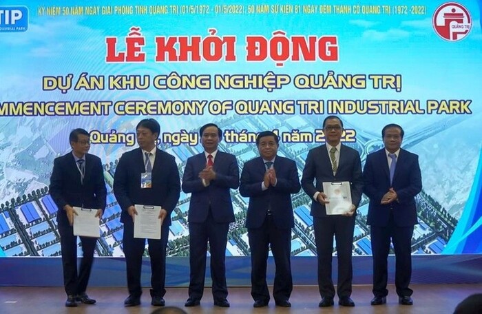 Quảng Trị khởi động dự án Khu công nghiệp VSIP hơn 2.000 tỷ đồng