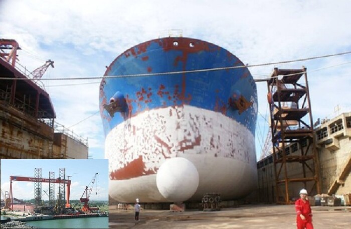 Ba phương án xử lý Nhà máy Công nghiệp Tàu thủy Dung Quất