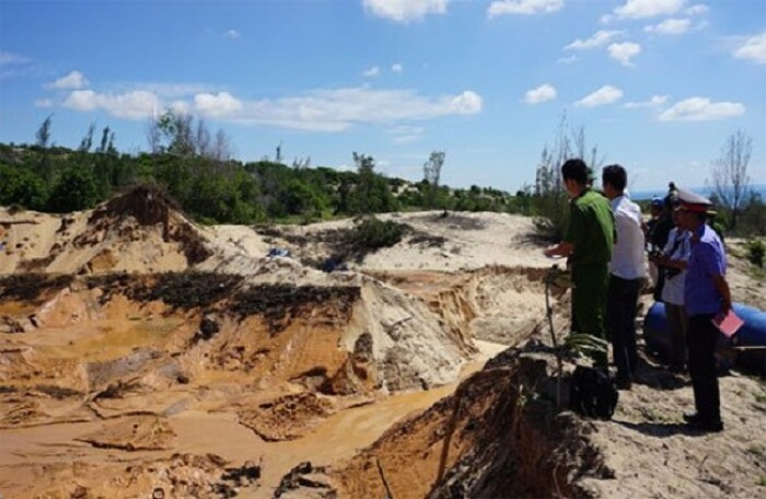 Phát hiện sai phạm của công ty làm vỡ hồ chứa bùn đỏ ở Bình Thuận