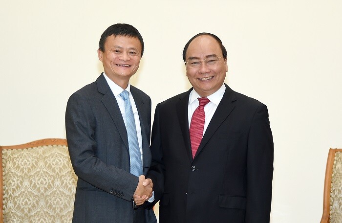 Thủ tướng mong muốn  Alibaba giúp xuất khẩu hàng Việt ra thế giới