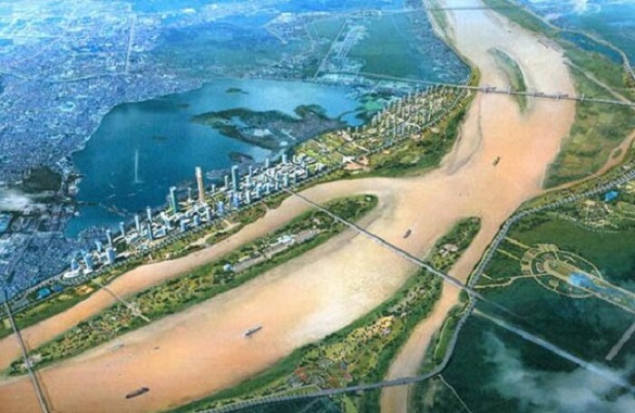 Geleximco cùng đối tác Trung Quốc quy hoạch đô thị hai bên sông Hồng