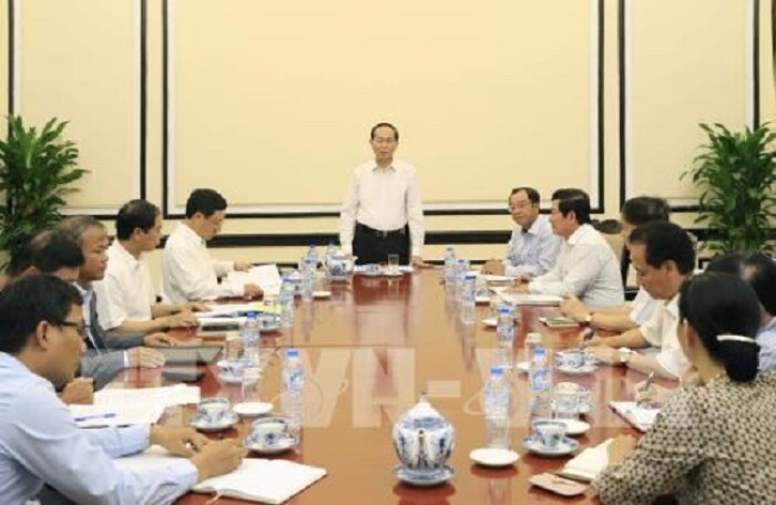 Chủ tịch nước Trần Đại Quang làm việc với lãnh đạo Ủy ban Quốc gia APEC 2017