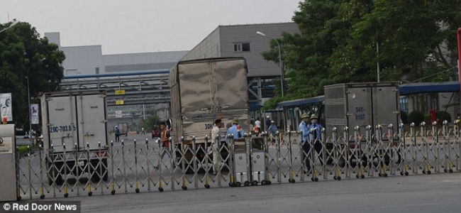 Những ngày gần đây có sự xuất hiện của thanh tra tại nhà máy Samsung SDI Bắc Ninh