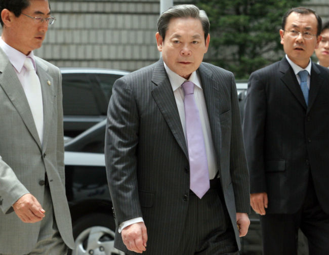 chủ tịch Samsung Lee Kun Hee