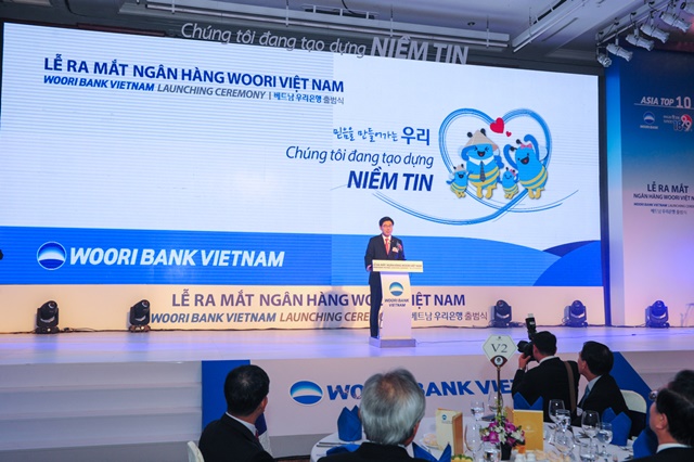 Woori Bank ra mắt ngân hàng tại Việt Nam