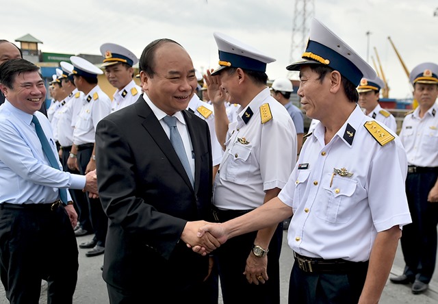 Thủ tướng thăm Tân Cảng Sài Gòn