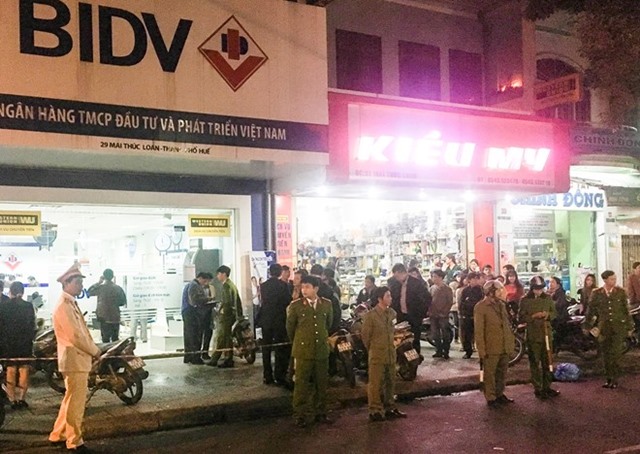 Vụ cướp ngân hàng tại BIDV Thừa Thiên Huế