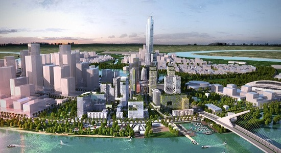 Khu đô thị mới Thủ Thiêm đang là nơi quy tụ của các doanh nghiệp hàng đầu với các dự án tỷ USD