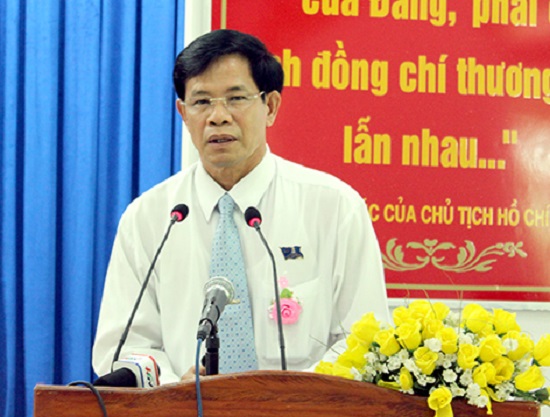 Ông Huỳnh Minh Chắc, nguyên Bí thư Tỉnh ủy Hậu Giang nhận mức kỷ luật cảnh cáo