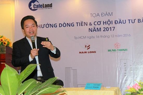 Ông Ngô Đình Hãn, Giám đốc kinh doanh Công ty Nam Long