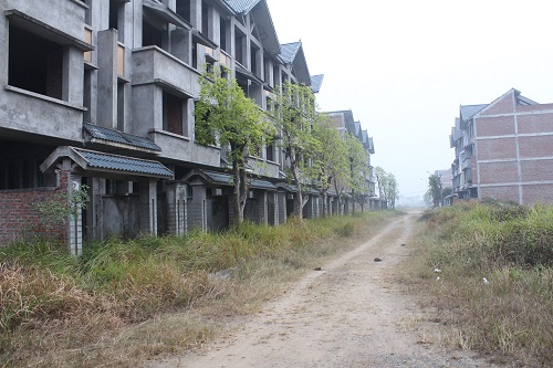 Giá bán nhà đất tại dự án khu đô thị Kim Chung - Di Trạch có mức sụt giảm 50%