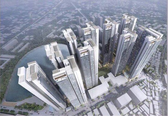 Phối cảnh dự án cao ốc 50 tầng tại Giảng Võ, Đống Đa, Hà Nội
