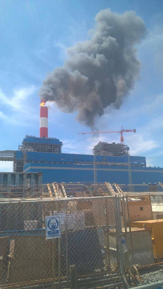 Cháy nổ tại Nhà máy Nhiệt điện Vĩnh Tân 4 ảnh 1