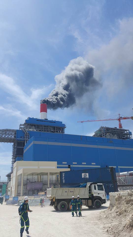 Cháy nổ tại Nhà máy Nhiệt điện Vĩnh Tân 4 ảnh 2