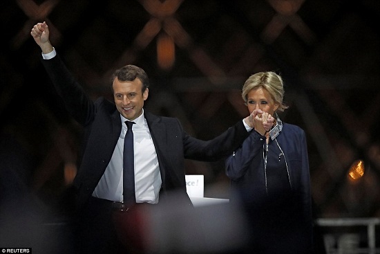 Ông Macron đắc cử tổng thống Pháp ảnh 1