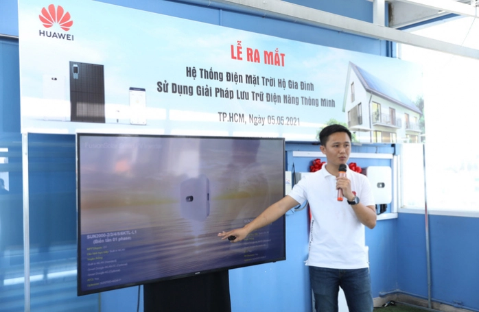 Huawei 'trình làng' giải pháp vận hành hệ thống điện mặt trời hộ gia đình tại Việt Nam