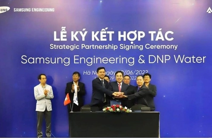 Samsung Engineering chi 41 triệu USD trở thành cổ đông chiến lược của DNP Water