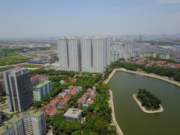 Giá bán căn hộ sơ cấp bình quân tại Hà Nội hiện 47 triệu đồng/m2.