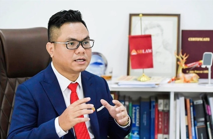 Luật sư Nguyễn Thanh H&agrave;, Chủ tịch C&ocirc;ng ty Luật SBLAW.