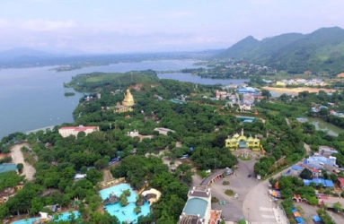 Huyện Đại Từ, tỉnh Thái Nguyên nhìn từ trên cao