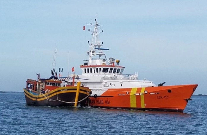 Chìm tàu cá tại Côn Đảo, 7 ngư dân đang mất tích