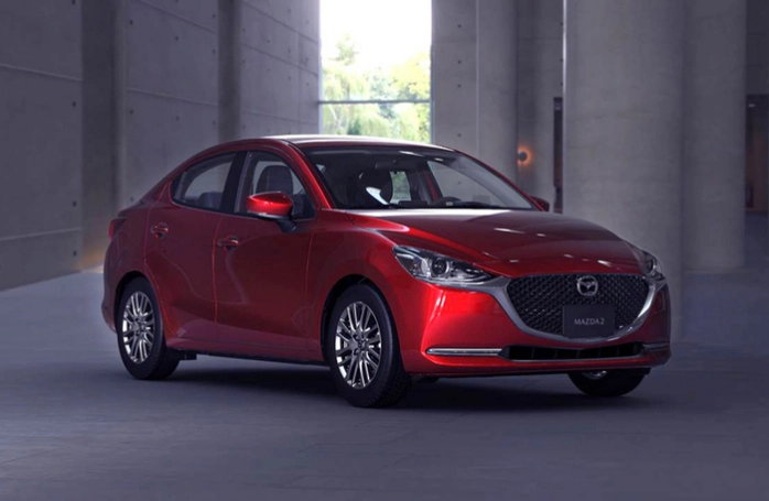  Lanzamiento del sedán Mazda2 2020 facelift en México, con un precio de más de 300 millones de VND