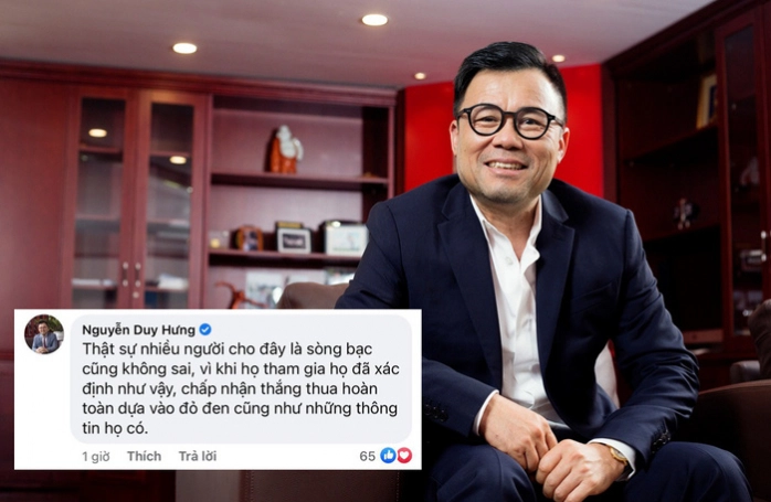 Ông Nguyễn Duy Hưng: 'Nhiều người nói thị trường chứng khoán là sòng bạc cũng không sai'