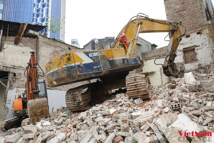 Hà Nội: Hàng loạt căn nhà được phá dỡ, nút giao Chùa Bộc - Thái Hà sắp có diện mạo mới - Ảnh 8