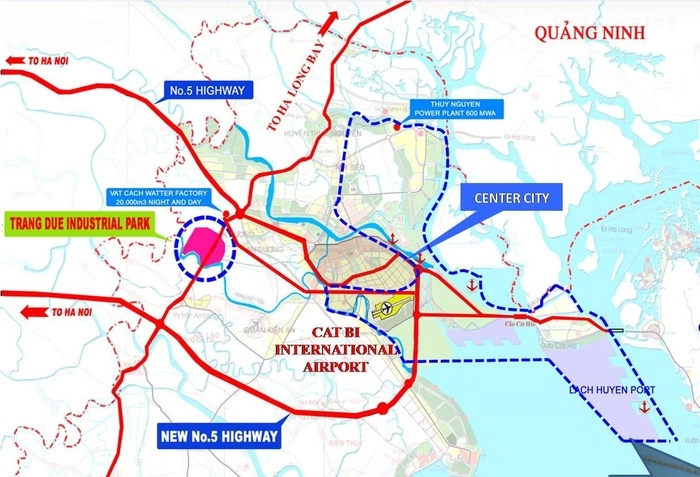 Kinh Bắc dự kiến khởi công khu công nghiệp 687ha ở Hải Phòng vào tháng 6/2024 - Ảnh 1