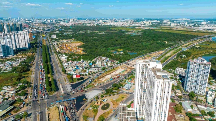 Toàn cảnh đại công trường An Phú: Nút giao thông 3 tầng, lớn nhất TP.HCM - Ảnh 7