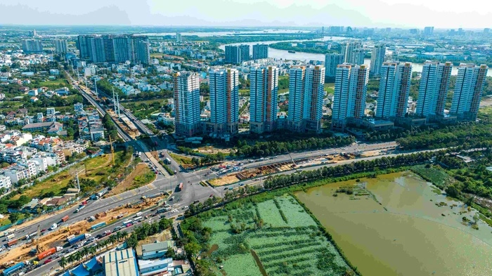 Toàn cảnh đại công trường An Phú: Nút giao thông 3 tầng, lớn nhất TP.HCM - Ảnh 9