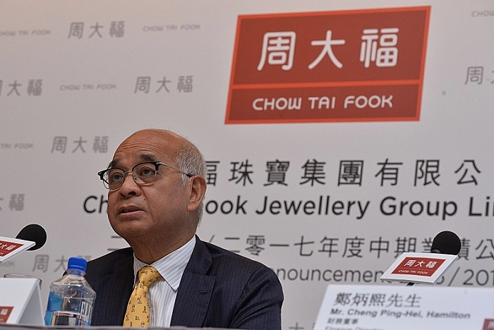 Henry Cheng l&agrave; chủ tịch của tập đo&agrave;n trang sức Chow Tai Fook (Ảnh: The Standard).
